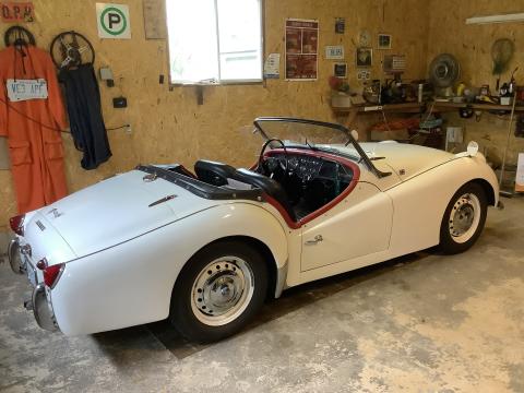 White 1961 TR3A