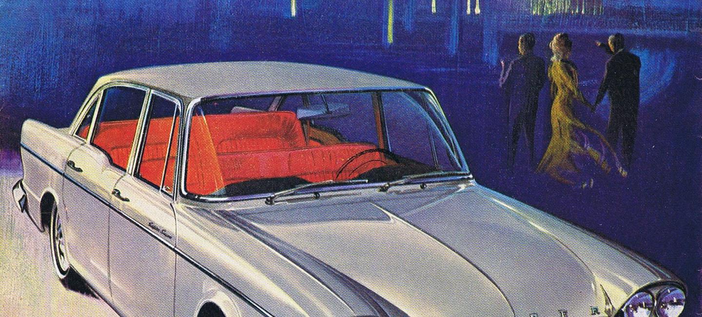 silver car with people in background